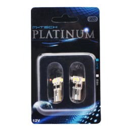 Blister 2x LED L341 - W5W SMD1210 12V CANBUS blanco