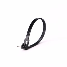 Nylonowe opaski zaciskowe wielokrotnego użytku ROAD-TEQ w:4,8x150mm 20szt. czarne