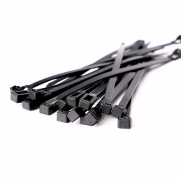 Nylonowe opaski zaciskowe wielokrotnego użytku ROAD-TEQ w:4,8x150mm 20szt. czarne
