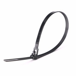 Nylonowe opaski zaciskowe wielokrotnego użytku ROAD-TEQ w:4,8x200mm 20szt. czarne
