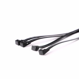 Nylonowe opaski zaciskowe wielokrotnego użytku ROAD-TEQ w:4,8x300mm 20szt. czarne
                                                                  