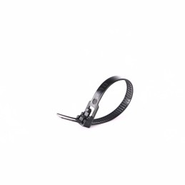 Nylonowe opaski zaciskowe wielokrotnego użytku ROAD-TEQ w:7,2x150mm 20szt. czarne