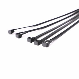 Nylonowe opaski zaciskowe wielokrotnego użytku ROAD-TEQ w:7,2x250mm 20szt. czarne
                                                                  