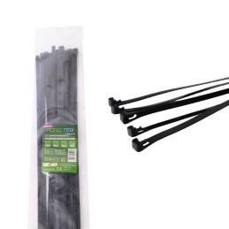 Nylonowe opaski zaciskowe wielokrotnego użytku ROAD-TEQ w:7,4x500mm 20szt. czarne
