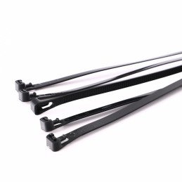 Nylonowe opaski zaciskowe wielokrotnego użytku ROAD-TEQ w:7,4x500mm 20szt. czarne
                                                                  