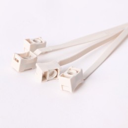 Nylonowe opaski zaciskowe  szybkiego montażu ROAD-TEQ w:7,5x165mm 20szt. szare
                                                                  