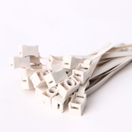 Nylonowe opaski zaciskowe  szybkiego montażu ROAD-TEQ w:7,5x165mm 20szt. szare