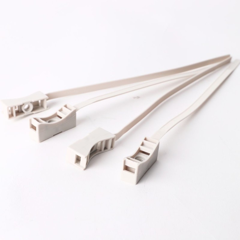 Nylonowe opaski zaciskowe  szybkiego montażu ROAD-TEQ w:7,5x180mm 20szt. szare