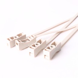 Nylonowe opaski zaciskowe  szybkiego montażu ROAD-TEQ w:7,5x285mm 20szt. szare
                                                                  