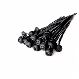 Nylonowe opaski zaciskowez dystansem ROAD-TEQ w:8x380mm 20szt. czarne
                                                                  