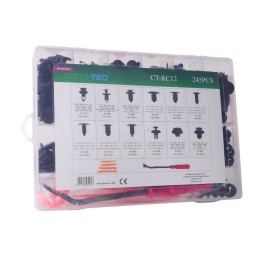 Zestaw klipsów montażowych 240szt