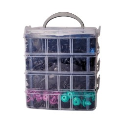 Zestaw klipsów montażowych 1180szt