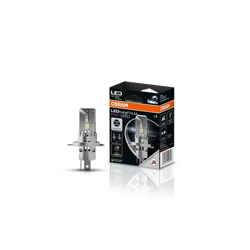 Osram LEDriving®  EASY GEN2 1HB 12V 25/25W P43t / PU43t-3 ≜ H4/H19