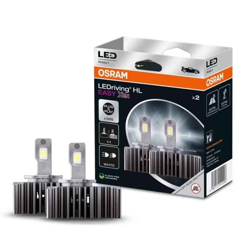 Osram LEDriving®  EASY XEN 2HB 12V 50W PK32d-7 ≜ D5S