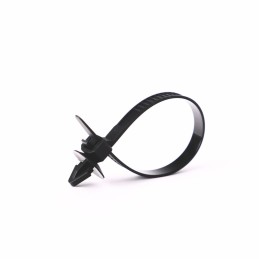 Nylonowe opaski zaciskowe z klipsem typ:X ROAD-TEQ w:6,8x156mm 20szt. czarne
                                                                  